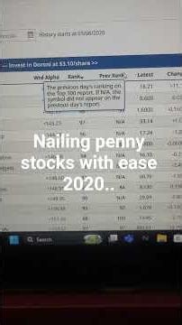Swing for the Fences: The Ultimate Tool for Penny Stock Day Trading ⚾💥 2020 to 2026 #pennystocks2026
