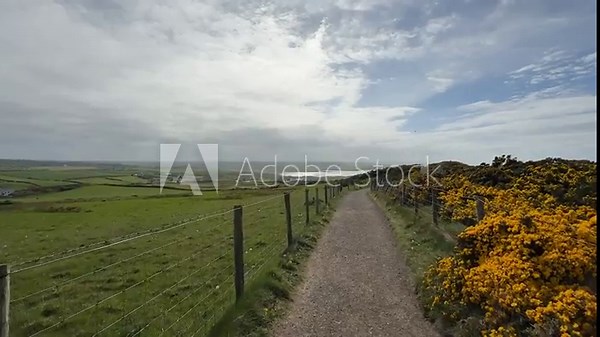 The Giant's Causeway, a UNESCO World Heritage Site on Northern Ireland's Antrim Coast, features 40,000 interlocking basalt columns formed by volcanic activity. Its hexagonal stones and coastal beauty