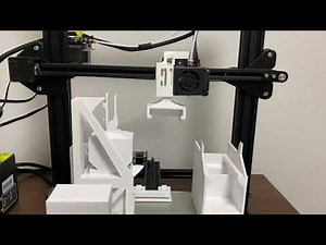 Demonstration of mass production of 3D printer as a factory