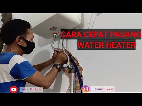 CARA CEPAT PASANG WATER HEATER LISTRIK ARISTON - TUTORIAL ILMU PERTUKANGAN - #waterheater