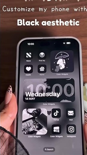 IOS 18 asthetic setup