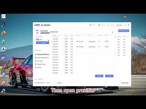 ABCproxy and proxifier enable web applications that do not support working through a proxy server.