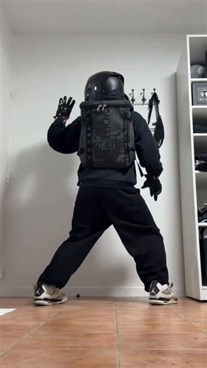 Steven Tran on Instagram: "I Know you want me 🎶🔥 #biker #dance"