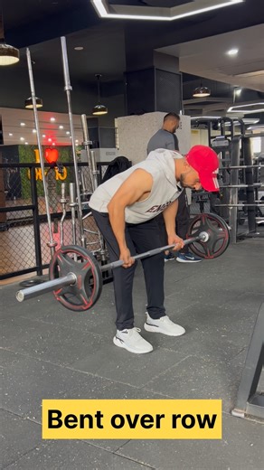 Learn how to do bent over row exercise! #backworkout #mindmuscleconnection #correctform #motivation