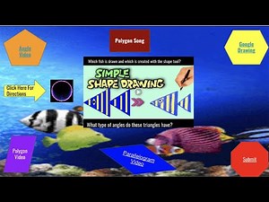 How To Use Shapes, and Fill Tools in Google Drawing