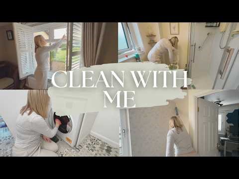 SPRING CLEAN WITH ME | Full House Clean & Extreme Cleaning Motivation