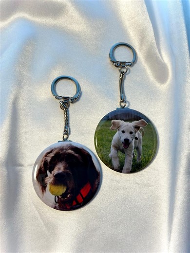 Custom Photo Keychains, Bag Charms, Keychains, Customizable - Etsy