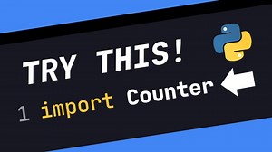 Python数据处理绝了！一行代码实现高效计数！collections.Counter 秒懂教程