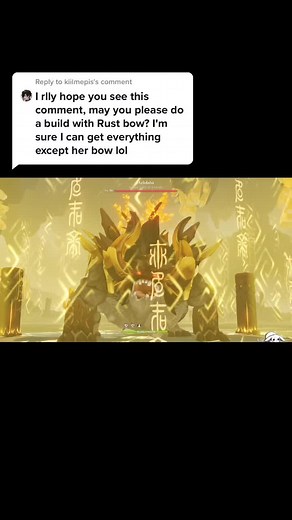 Best Genshin Impact Rust Bow Build Guide