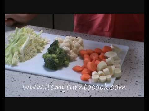 how to boil vegetables with Claire Gourley