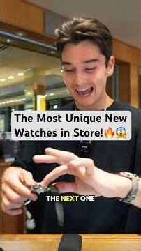 The Most Unique New Watches in Store!🔥😱 #watchtok