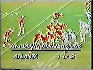 1985 Week 1 Detroit Lions at Atlanta Falcons