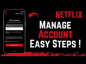 How to Manage Netflix Account !