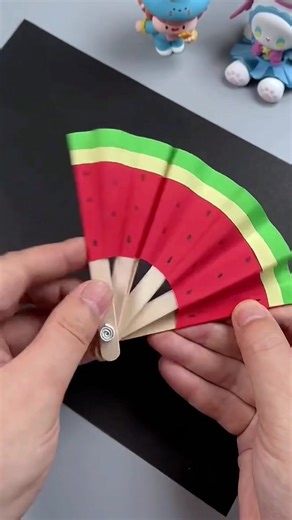 DIY Popsicle Stick Fan Craft for Kids
