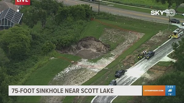 Sinkhole map: Locating a sinkhole in Florida