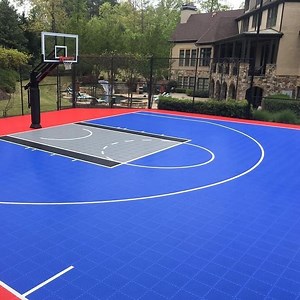 [Hot Item] Fiba Approved Plastic Outdoor Basketball Court Flooring Sports Floor