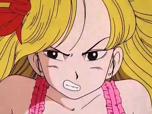 Dragon Ball - Launch shoots Master Roshi, Krillin, and Goku