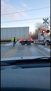 147K views · 869 reactions | FREIGHT TRAIN DESTROYS STRANDED TRAILER...
