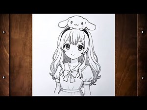 How to Draw a Cute Anime Girl SUPER EASY! (Step by Step for Beginners)