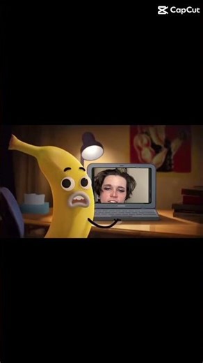 Banana Joe gets caught watching claybabyboo meme #claybabyboo