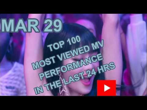 TOP 100 MOST VIEWED MV & PERFORMANCE IN THE LAST 24 HRS MAR 29