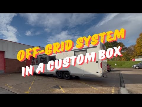 Carthago Motorhome Off-Grid System | Custom Garage Install