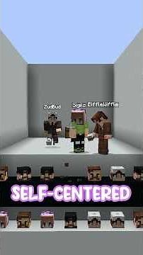minecraft player head match #minecraft #minecraftshorts #funny