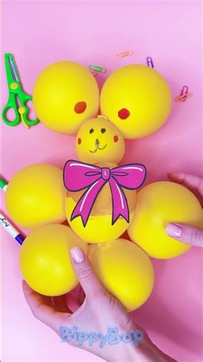🎈 Let’s Make a FUN Balloon Toy for Kids! 🐻✨