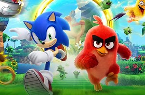 Sonic x Angry Birds: así es la colaboración en cinco juegos diferentes