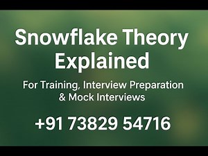 Snowflake Theory Explained