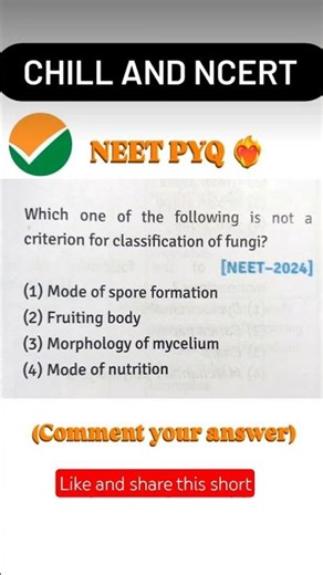 important Biology MCQ neet #shorts #neet2026 #neet #biology #neetbiology #neetug #trending #viral