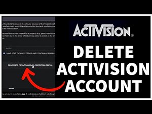 How To Delete Your Activision Account (2023) | Permanently Delete Activision Account (Full Tutorial)