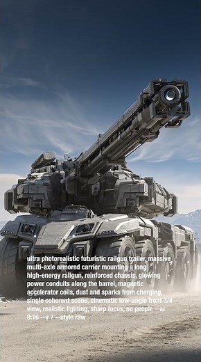 Futuristic Railgun Trailer | Electromagnetic AI Strike Platform