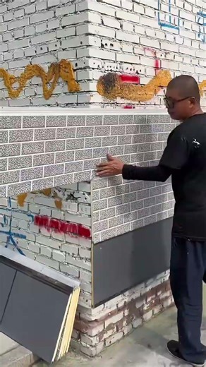 Metal Siding Panel #sandwichpanel #construction #panel #buildingmaterials #installation