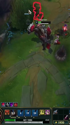 Clean Q Animation Cancel vs Nasus!🧼#leagueoflegends #gnar #gnarclips #shorts