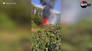 Fatal crash: train hits van at level crossing