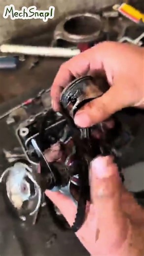 Inside a 4-Stroke Micro Engine! 💥 Honda GX35 Teardown