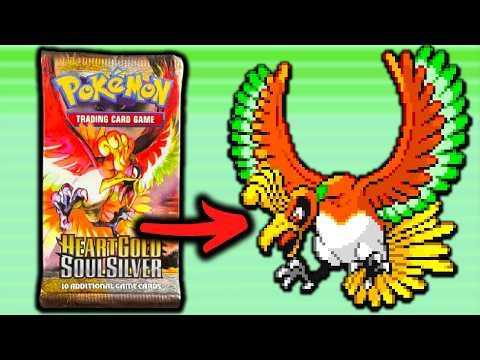 Pokémon HeartGold but One Pack Decides My Team