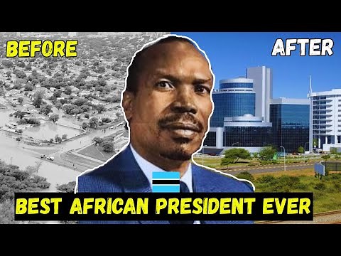 Botswana’s INCREDIBLE RISE – How seretse Khama made his country RICH from Scratch