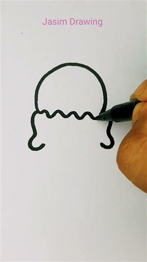 Ice 🍦 cream 🍨 Drawing easy