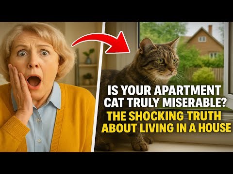 Is your apartment cat truly miserable? The shocking truth about living in a house.