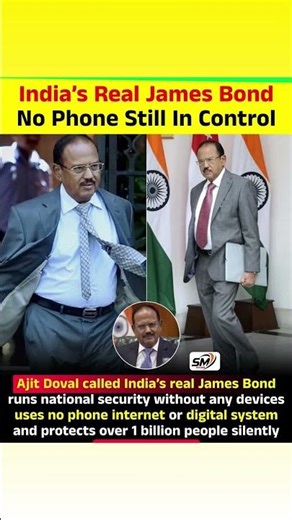 Ajit Doval, India’s National Security Advisor, is widely known for his unique working style He said