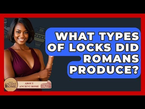 What Types Of Locks Did Romans Produce? - All About Rome