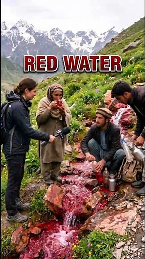 Mysterious Red Water Spring in Chitral – Real or Not? #mystery