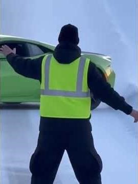 Lambo crashed into police car