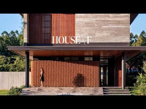 Modern Brazilian House with Seamless Indoor-Outdoor Living | House F