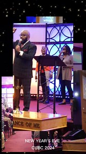 Our NYE 2024 closeout worship service. And just like that we are in a new season of new beginnings!!! | Christian Unity Baptist Church