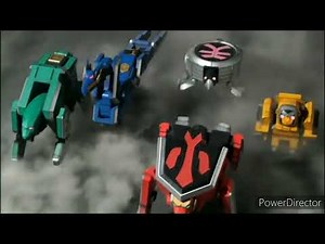 Power Rangers Samurai - Origins: Part 1 - Folding Zord - First Battle