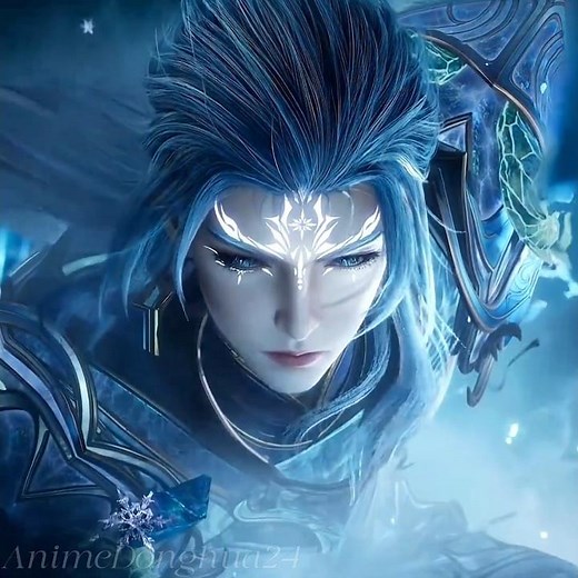 [Soul Land 2] Another badass new look of Huo Yuhao (Ice Emperor's true form) is here