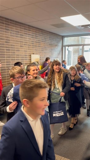 Students and staff were excited to welcome back and cheer on our Fifth Grade Bridges students and Mrs. Ware for their 3rd place finish in Battle of the Brains this year! Graden Elementary’s Bridges program rose to the top of the 2025-2026 Burns & McDonnell Battle of the Brains Challenge! Out of 710 total proposals and 48 school districts across the metro, our Fifth Grade "Subterranean Secrets" team secured a 3rd Place finish! Their "Subterranean Secrets" exhibit proposal blew the judges away. Th
